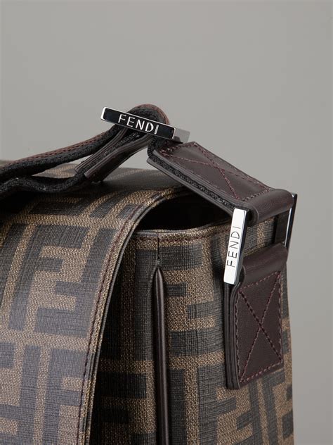 fendi potable messenger bag|Fendi Messenger bags men's.